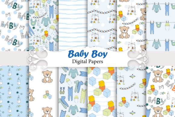 Baby Boy Seamless Patterns: A Practical Guide for Designers and Crafters