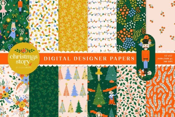 Christmas Story Patterns Nutcracker