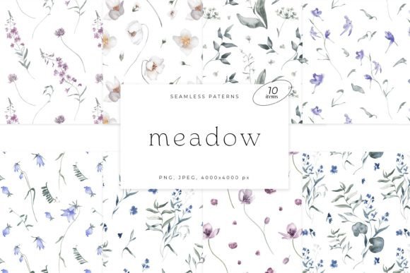 Meadow Watercolor Seamless Patterns: A Practical Guide for Designers and Crafters