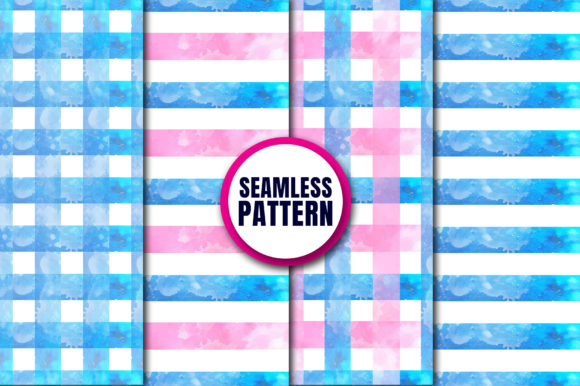 Seamless Check Fabric Patterns